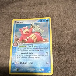 Pokemon TCG-Slowbro-EX Unseen Forces-13/115-80HP-Holo Rare-Nintendo-English-2005 - Image 1
