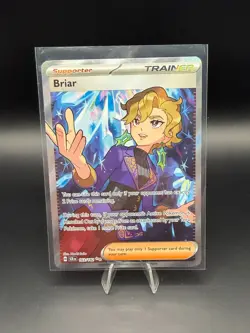 Pokemon TCG | Briar 163/142 Sv07: Stellar Crown Holo Pack Fresh NM+ - Image 1