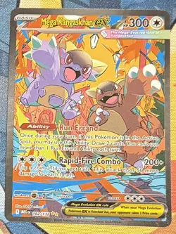 Pokemon TCG Mega Kangaskhan EX Sir 182/132 Near Mint Mega Evolution English - Image 1