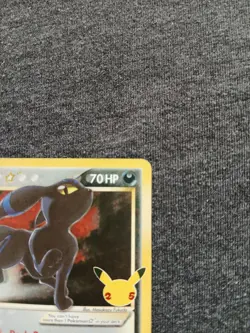 Pokemon TCG Umbreon Star 17/17 Celebrations: Classic Collection Holo NM - Image 4
