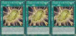 3x Cocoon of Ultra Evolution | LDS1-EN073 | SCR | Limited | NM | YuGiOh - Image 1