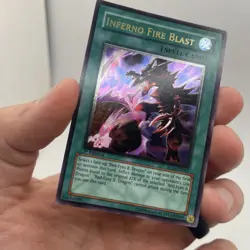 Yu-Gi-Oh! TCG INFERNO FIRE BLAST SOD-EN042 1st Edition ULTIMATE RARE - Image 3