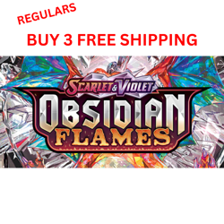 OBSIDIAN FLAMES Pokemon TCG 1 - 197 - PICK YOUR OWN REGULARS LP/NM 3+ FREE SHIP - Image 1
