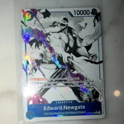 Edward.Newgate ST22-003 Foil Double Attack Character Card One Piece CCG Bandai - Image 2