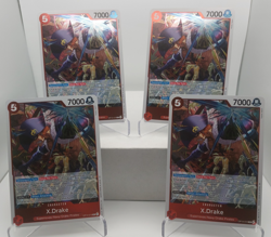 X Drake Playset - OP14-016 x4 - The Azure Sea's Seven - One Piece TCG - English - Image 1