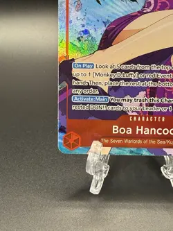 Boa Hancock OP12-014 English Foil (Alt Art) One Piece Legacy of the Master - Image 5