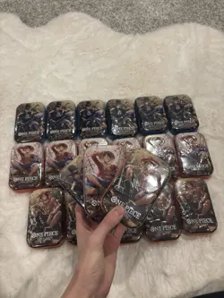 ONE PIECE TCG - TIN PACK SET VOL 2 (TS-02, OP13) LOT OF 20 TINS SEALED FAST SHIP - Image 1