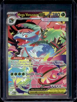 2025 Pokemon Mega Evolution Venusaur ex Special Illustration Rare #177/132 - Image 1