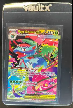 2025 Pokemon Mega Evolution Venusaur ex Special Illustration Rare #177/132 - Image 1