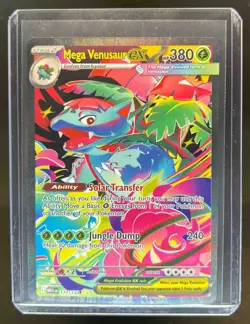 2025 Pokemon Mega Evolution Venusaur ex Special Illustration Rare #177/132 - Image 1