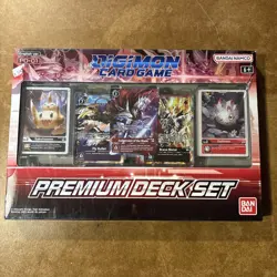 Digimon CCG Premium Deck Set PD-01 Bandi Card Game NEW Factory Sealed 811039037710 - Image 1