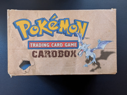 1999 Vintage Pokemon Card Fossil Card Box Wizards Of The Coast BOX ONLY - Image 1
