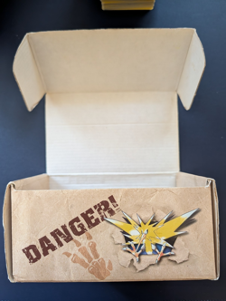 1999 Vintage Pokemon Card Fossil Card Box Wizards Of The Coast BOX ONLY - Image 5
