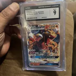 2018 Pokemon Charizard GX Japanese CGC 9 Card 013/131 - Image 3