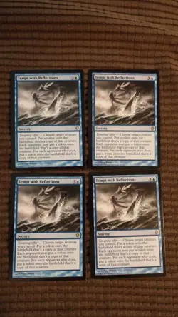Magic: the Gathering / MtG Tempt with Reflections x4 Commander 2013 - Image 1