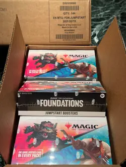 Jumpstart 2025 Booster Box - Foundations FDN MTG - 24 packs - Image 1