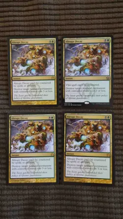Magic: the Gathering / MtG Abrupt Decay x4 Mixed Sets - Image 1