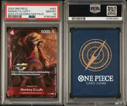 PSA 10 Monkey D Luffy Championship 2023 Celebration Pack Promo One Piece TCG - Image 3