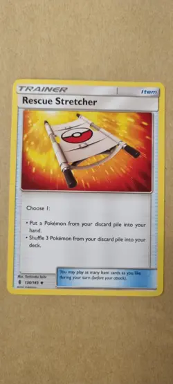 Rescue Stretcher - Pokemon TCG - MP - Uncommon - Guardians Rising - 130/145 - Image 1