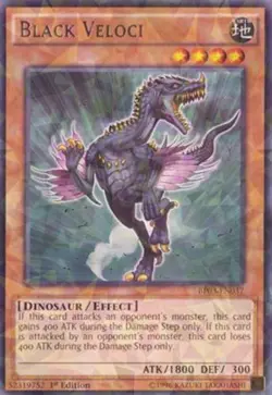 1x (NM) Black Veloci - BP03-EN037 - Shatterfoil - 1st Edition YuGiOh - Image 1