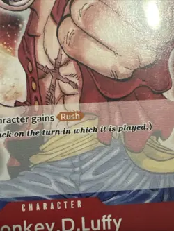 Monkey.D.Luffy P-001 Pre Errata One Piece Promo - Image 2