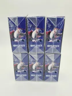 One Piece TCG Double Pack Set Vol. 9 DP-09 The Azure Sea's Seven SEALED Lot of 6 - Image 3