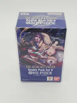One Piece TCG Double Pack Set Vol. 9 DP-09 The Azure Sea's Seven SEALED Lot of 6 - Image 4