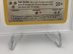 2000 POKEMON TEAM ROCKET Card DARK DRAGONAIR #33/82 1ST EDITION graded PSA 6 - Image 5