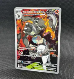 Pokemon TCG Team Rockets Houndoom Illustration Rare Card 191/182 Destined Rivals - Image 2