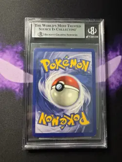 Charizard 004/102 Base Set Holo Rare BGS NM-MT 8 Pokemon Trading Card Game - Image 2