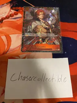 One Piece TCG OP09-004 Shanks 2025 Regional Top 8 Prize Card English SEALED - Image 1