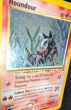 Pokemon TCG: Houndour 5/75 Neo Discovery WoTC Holo Rare NM - Image 4