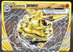 Pokemon TCG - XY Fates Collide - Carbink Break 51/124 Full Art - Holo - Image 1