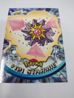 MINT 2000 Topps Pokemon TV Animation Edition Series 3 Non Holo #121 Starmie - Image 1