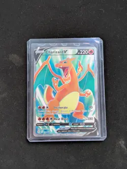 Pokemon Charizard V 153/172 Brilliant Stars Full Art Ultra Rare Holo NM - Image 1