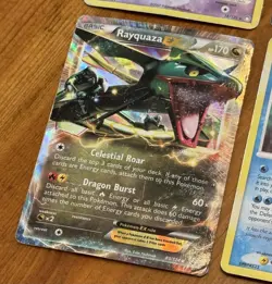 Pokemon Card Holo Lot, DMG, Diamond & Pearl, BW Promo, Rayquaza, Zekrom, Uxie - Image 5