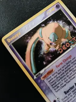 Pokemon TCG, ex Deoxys Card, #18/107, Rare Reverse Holo,Stamped, NM. - Image 2