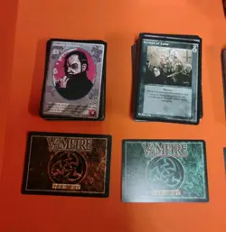 Jyhad & Vampire Collectible Trading Card Game 1994 Mixed Lot With Over 430 Cards - Image 2