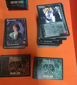 Jyhad & Vampire Collectible Trading Card Game 1994 Mixed Lot With Over 430 Cards - Image 3