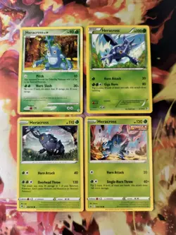 Heracross Vintage To Modern Pokemon Card Lot (Read Description) - Image 1