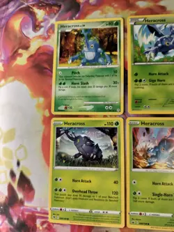 Heracross Vintage To Modern Pokemon Card Lot (Read Description) - Image 2