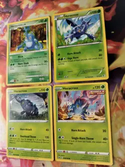 Heracross Vintage To Modern Pokemon Card Lot (Read Description) - Image 3