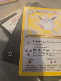 Pokemon TCG Wigglytuff Jungle 32/64 1st Edition Non-Holo Card LP - Image 3