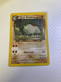 Pokemon Dark Donphan 3/105 Neo Destiny Holo Rare Unlimited TCG Card - Image 1