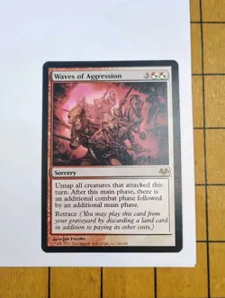 MTG - Waves of Aggression - Eventide - Regular - LP - Rare - Magic The Gathering - Image 1