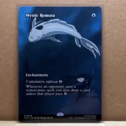 Magic: The Gathering Mystic Remora Enchantment Blue TLE 0016 2023 English - Image 1