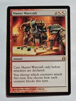 Magic MTG - Master Warcraft - Commander 2011 C11 - LP - Image 1