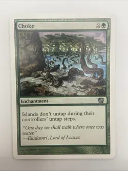 Choke 1x MtG Eighth Edition 8th Magic The Gathering-LP - Image 1