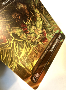 MTG Ork Kommando Merciless Executioner BORDERLESS FOIL Secret Lair Drop 1025 NM - Image 4