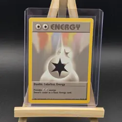 MP - Double Colorless Energy 96/102 - Base Set - Vintage Pokemon TCG - Image 1